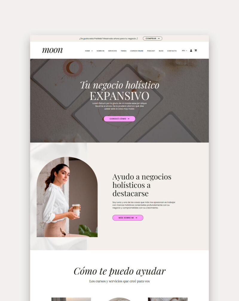 PreWeb Diseño Moon